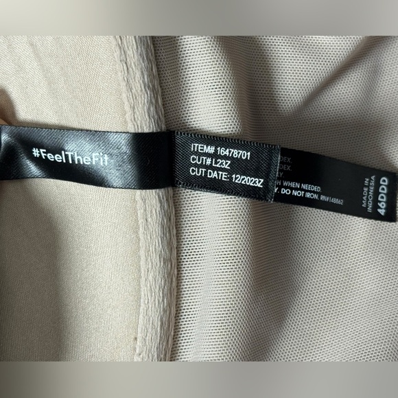 Torrid Perfect T-Shirt Push-Up Front-Close Bra rose dust size 46 DDD - Picture 11 of 13